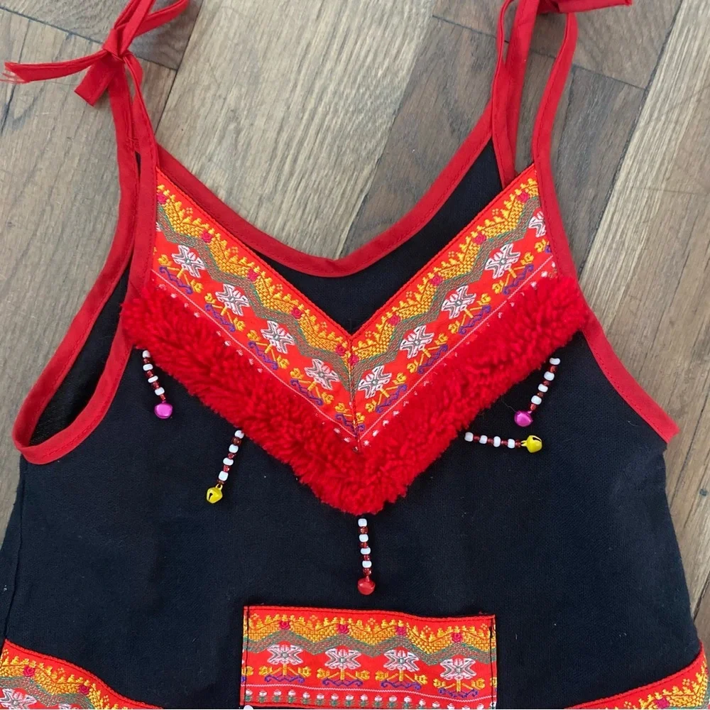 Handmade Baby Boho Style Dress Size 12-18 months